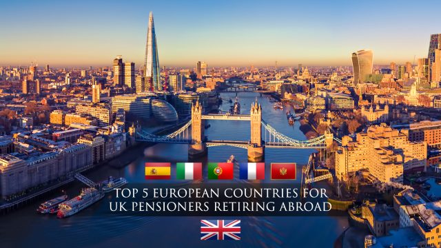 Top 5 European Countries for UK Pensioners Retiring Abroad