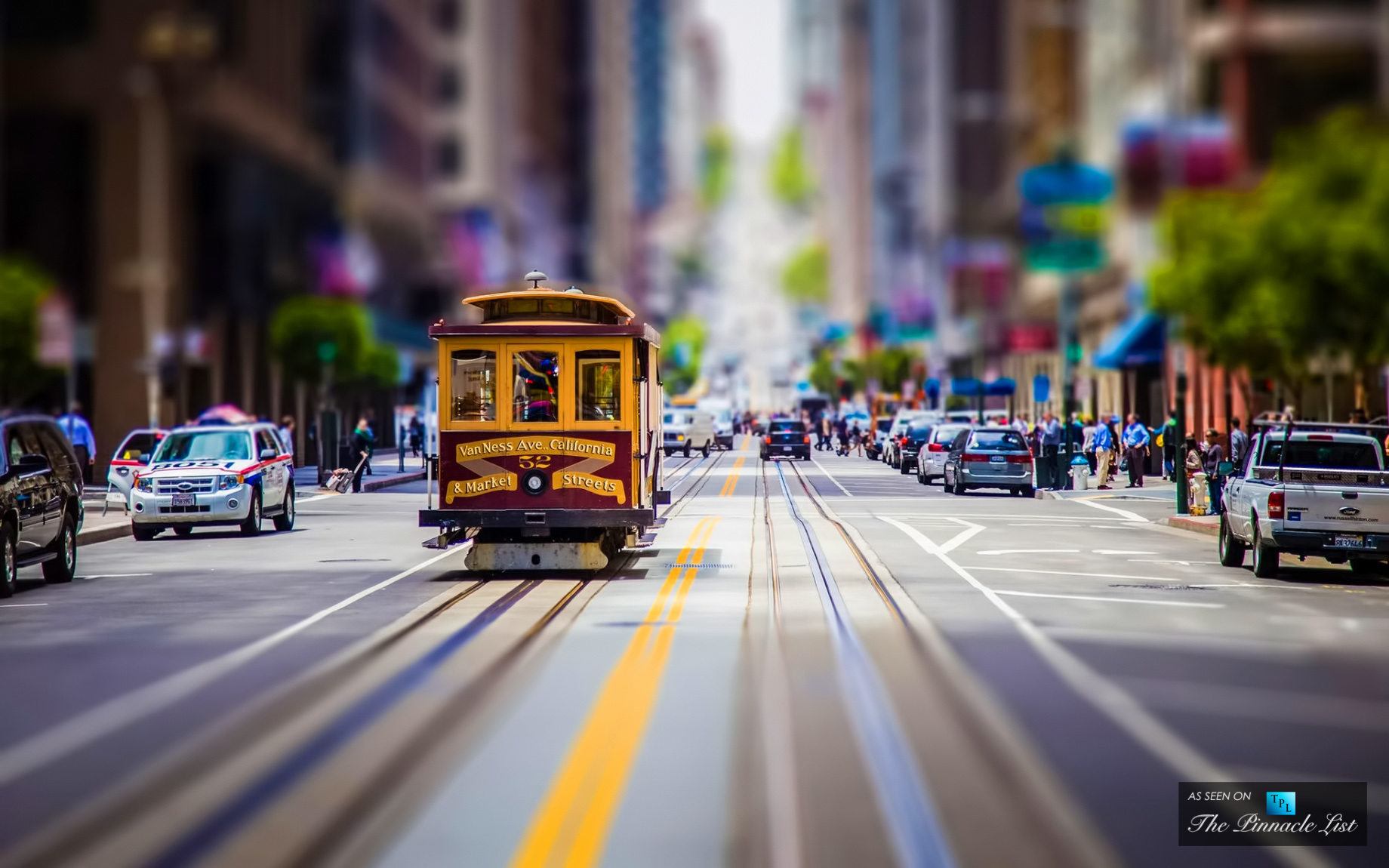 Cable Car on Streets of San Francisco - One of the Hottest Housing Markets in America