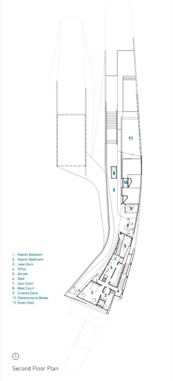 Second Floor Plan - Port Hope Residence - Lakeshore Rd, Port Hope, ON, Canada