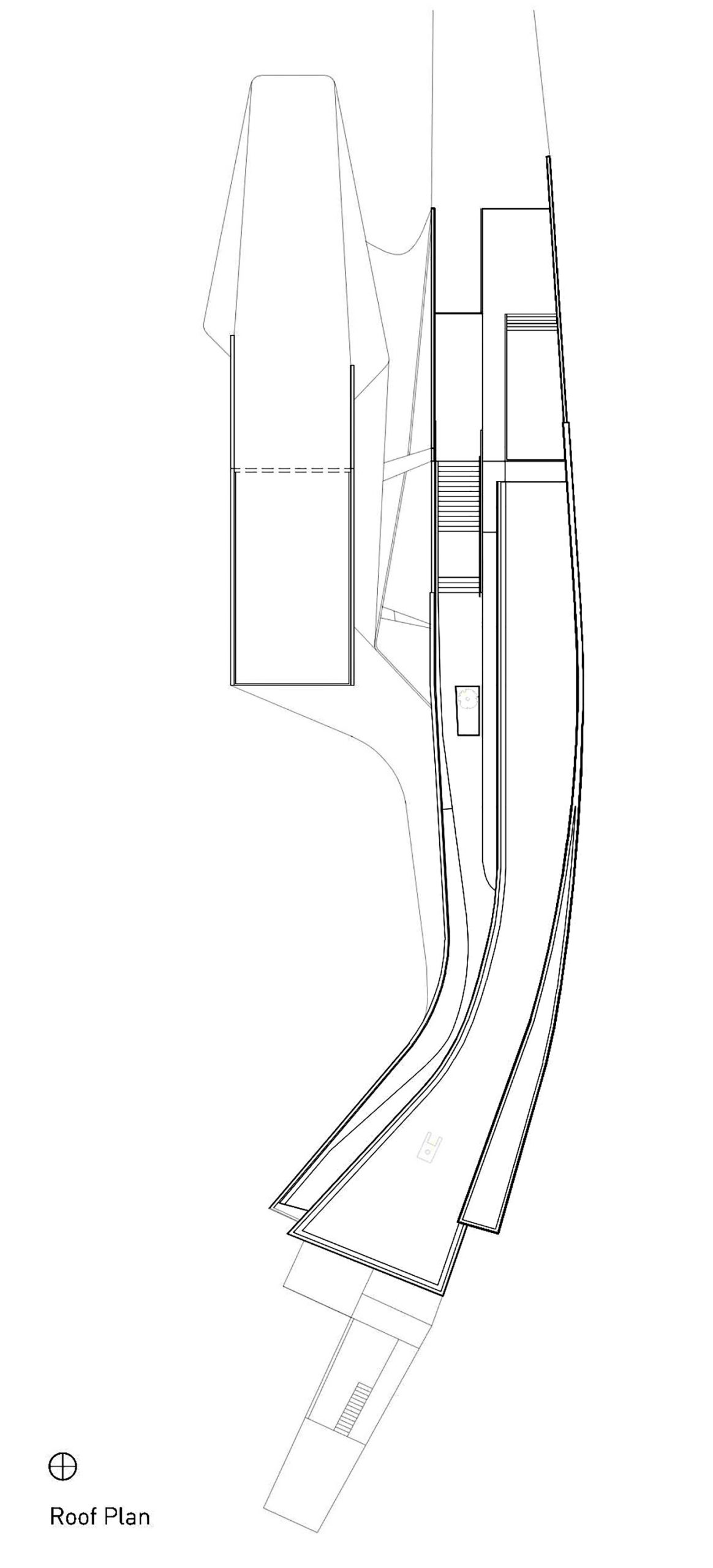 Roof Floor Plan – Port Hope Residence – Lakeshore Rd, Port Hope, ON, Canada