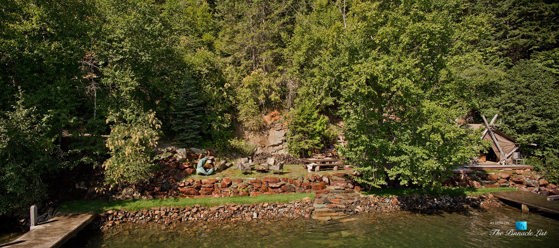 Lake Tents and Docks - Thunder Ranch - 7095 Bottle Bay Rd, Sagle, ID, USA