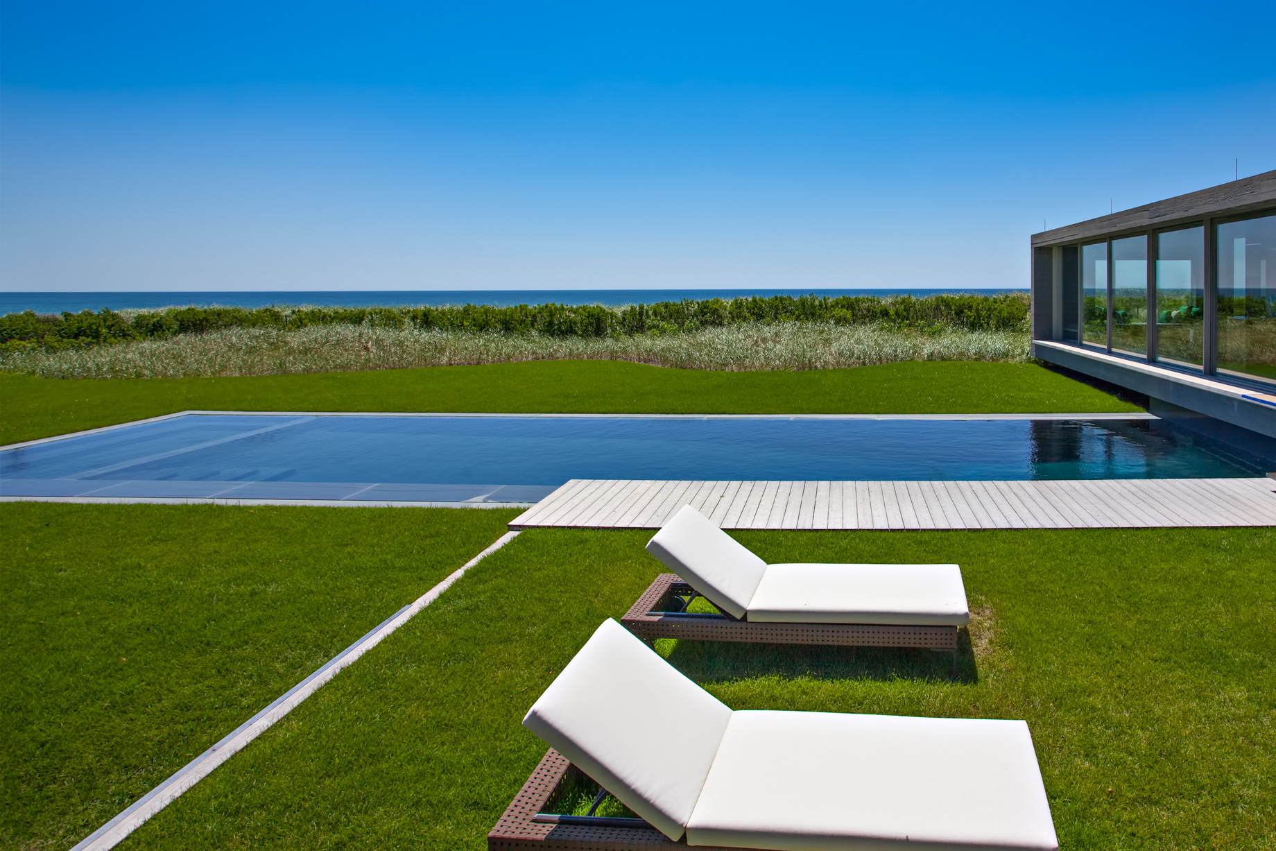 Hamptons Luxury Modern - 1285 Flying Point Rd, Water Mill, NY, USA