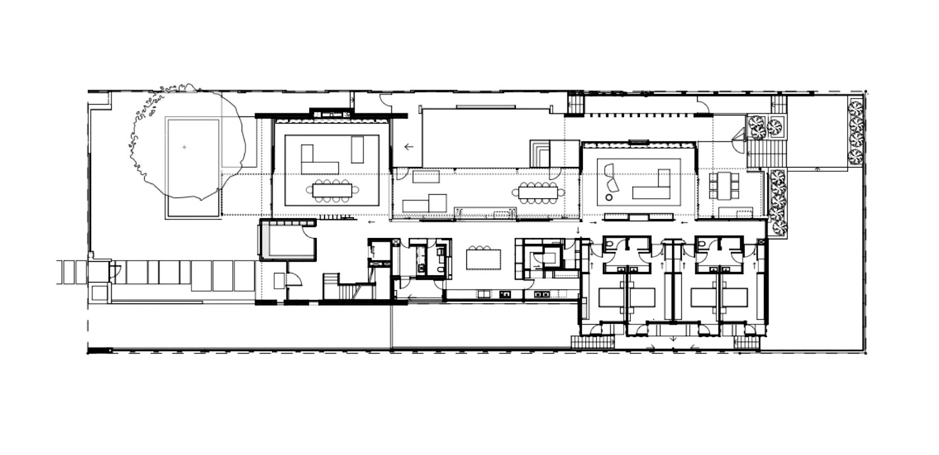 Floor Plans - Gallery House - 40 The Avenue, Nedlands, WA, Australia
