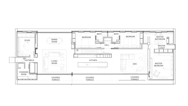 Floor Plans - Hamptons Luxury Modern - 1285 Flying Point Rd, Water Mill, NY, USA