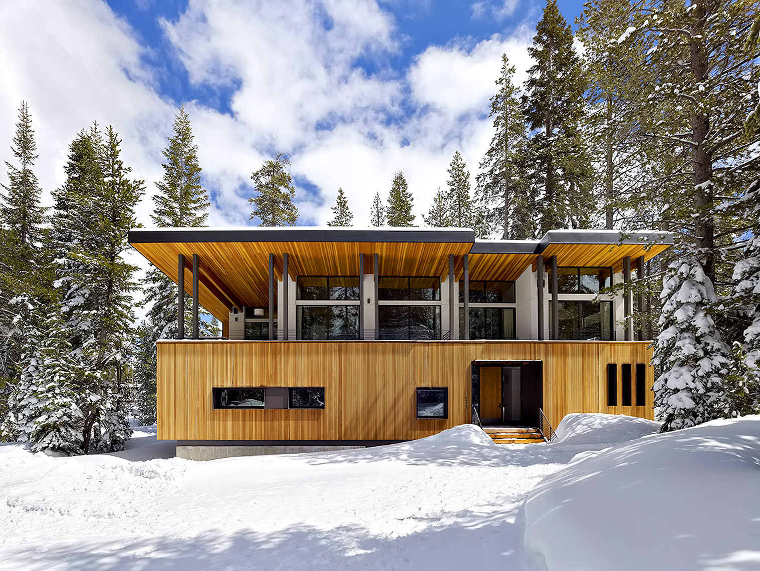 Huneeus House Luxury Residence – Sugar Bowl, Norden, CA, USA