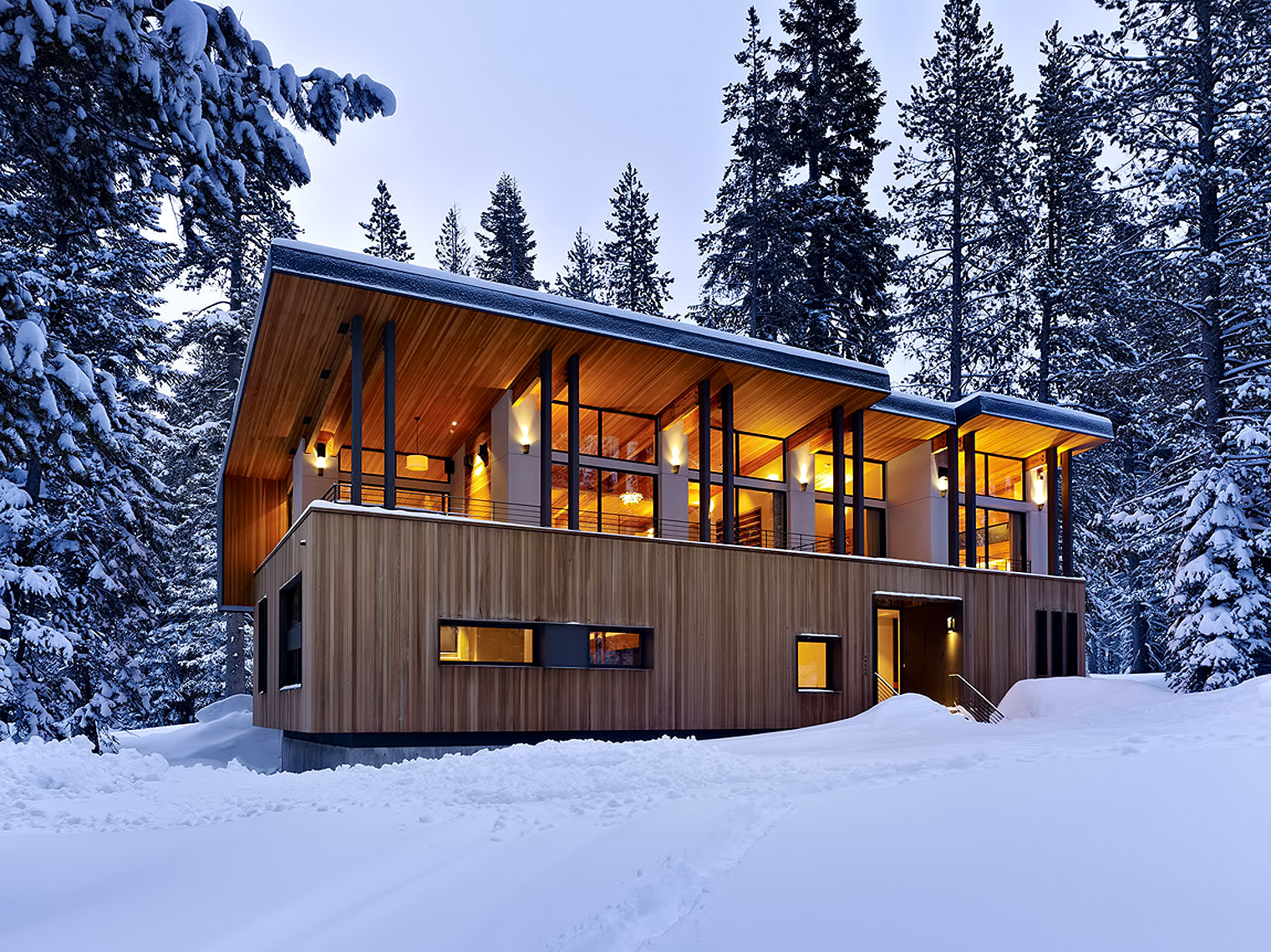 Huneeus House Luxury Residence - Sugar Bowl, Norden, CA, USA