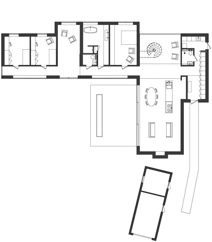 Floor Plans - Villa J2 Luxury Residence - Falsterbo, Skåne, Sweden