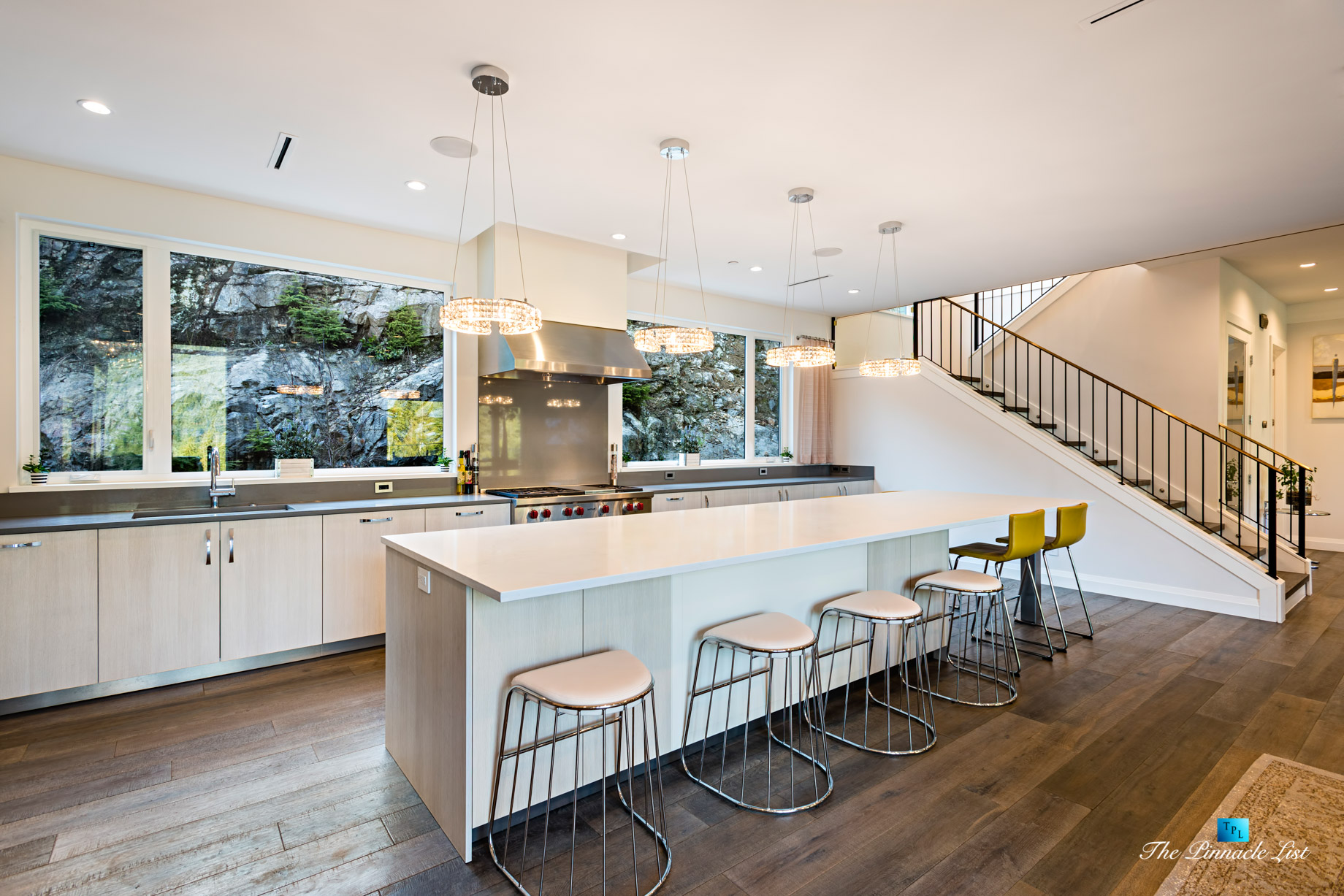 1083 Uplands Dr, Anmore, BC, Canada - Kitchen and Island - Luxury Real Estate - Greater Vancouver West Coast Modern Home