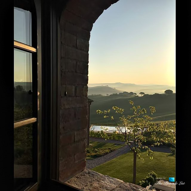 Podere Paníco Estate - Monteroni d'Arbia, Tuscany, Italy - Property Window View - Luxury Real Estate - Tuscan Villa