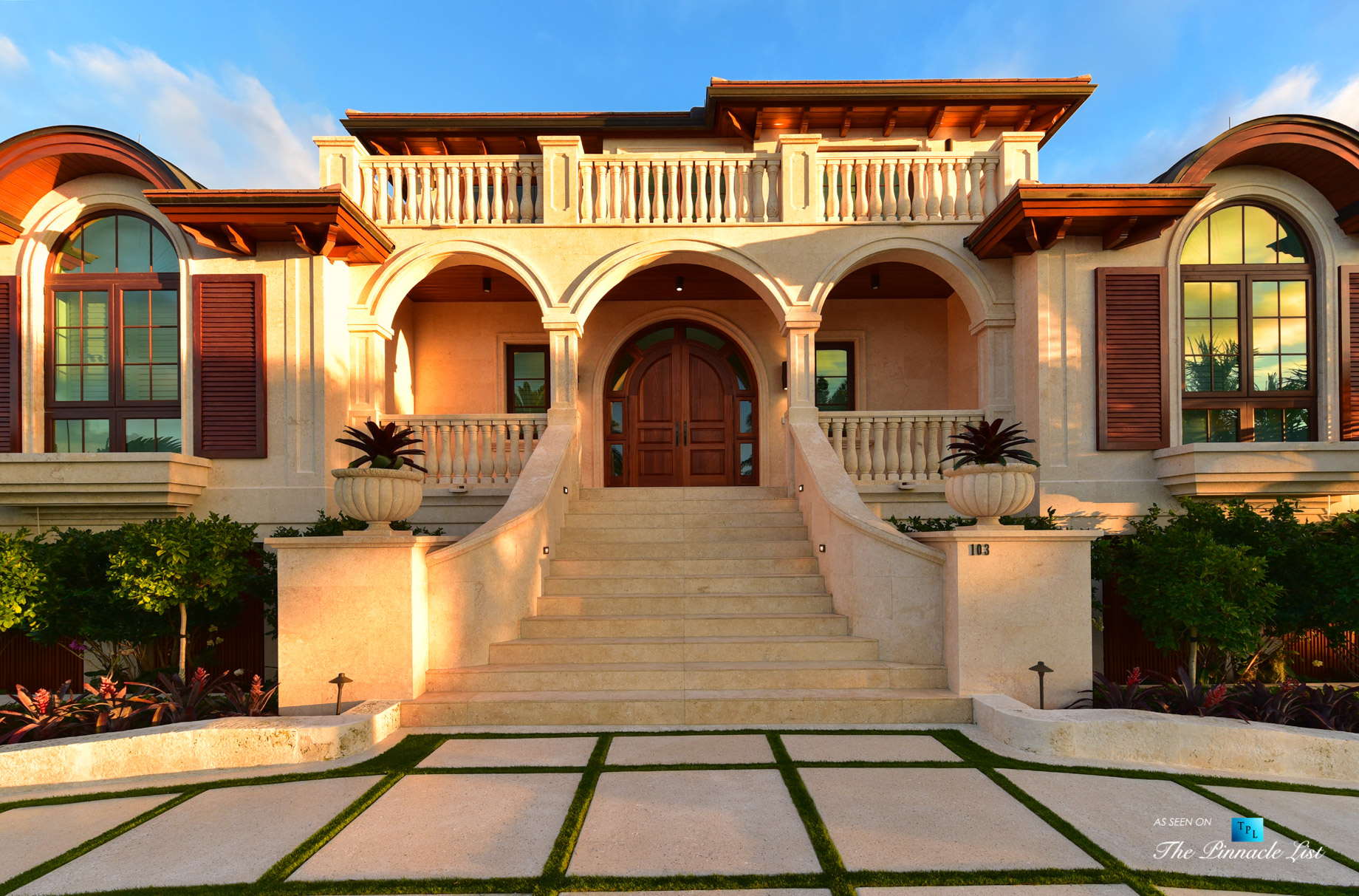 103 Andros Rd, Key Largo, FL, USA – Oceanfront Mediterranean Mansion – Luxury Real Estate – Ocean Reef Club Home