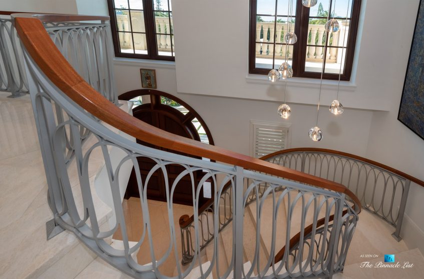 103 Andros Rd, Key Largo, FL, USA - Stairs - Luxury Real Estate - Ocean Reef Club Home