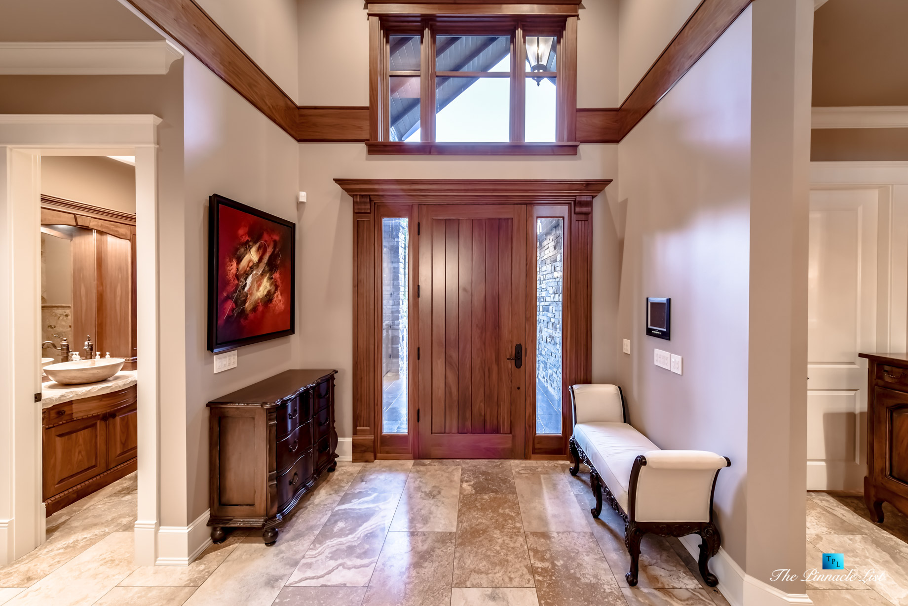 3053 Anmore Creek Way, Anmore, BC, Canada - Front Door Foyer - Luxury Real Estate - Greater Vancouver Home