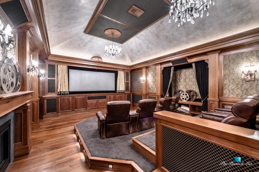 3053 Anmore Creek Way, Anmore, BC, Canada - Luxurious Theatre Room - Luxury Real Estate - Greater Vancouver Home