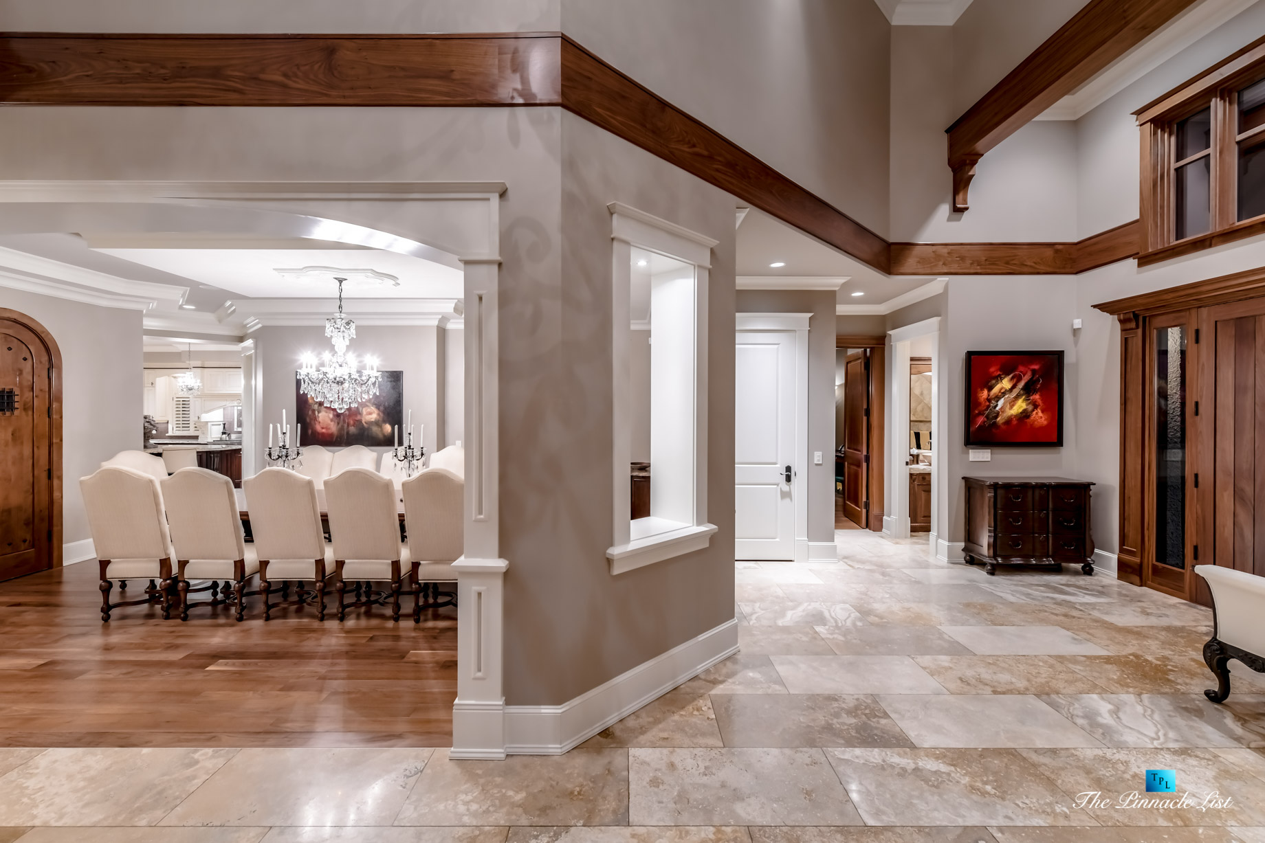 3053 Anmore Creek Way, Anmore, BC, Canada - Foyer and Dining Room - Luxury Real Estate - Greater Vancouver Home