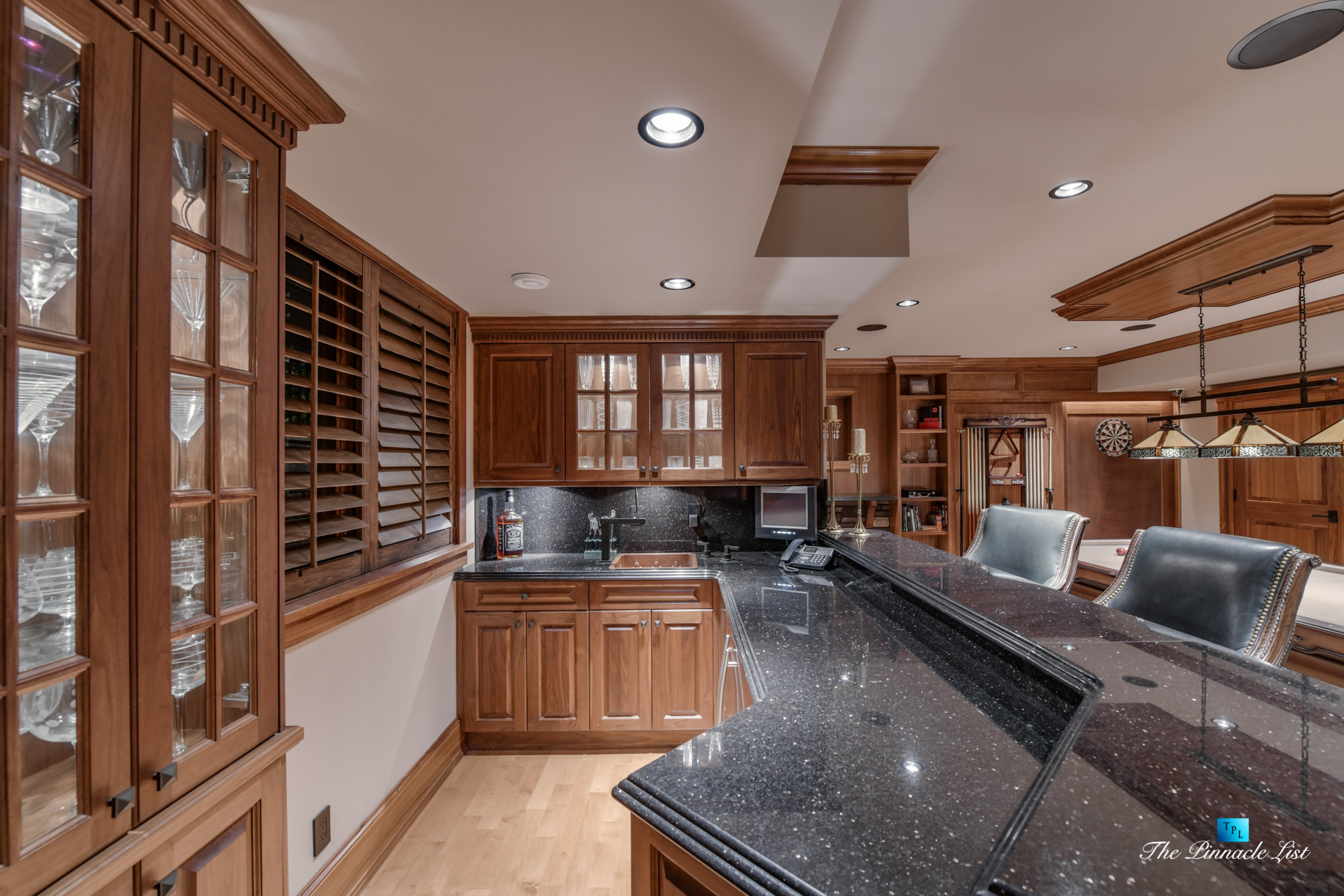 3053 Anmore Creek Way, Anmore, BC, Canada - Basement Man Cave Bar - Luxury Real Estate - Greater Vancouver Home