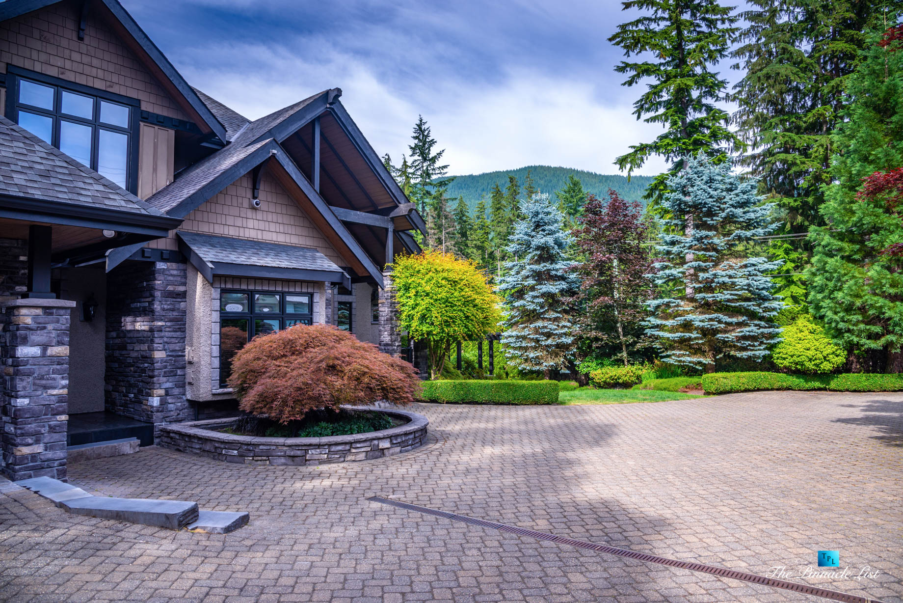 3053 Anmore Creek Way, Anmore, BC, Canada - House Front Driveway View - Luxury Real Estate - Greater Vancouver Home