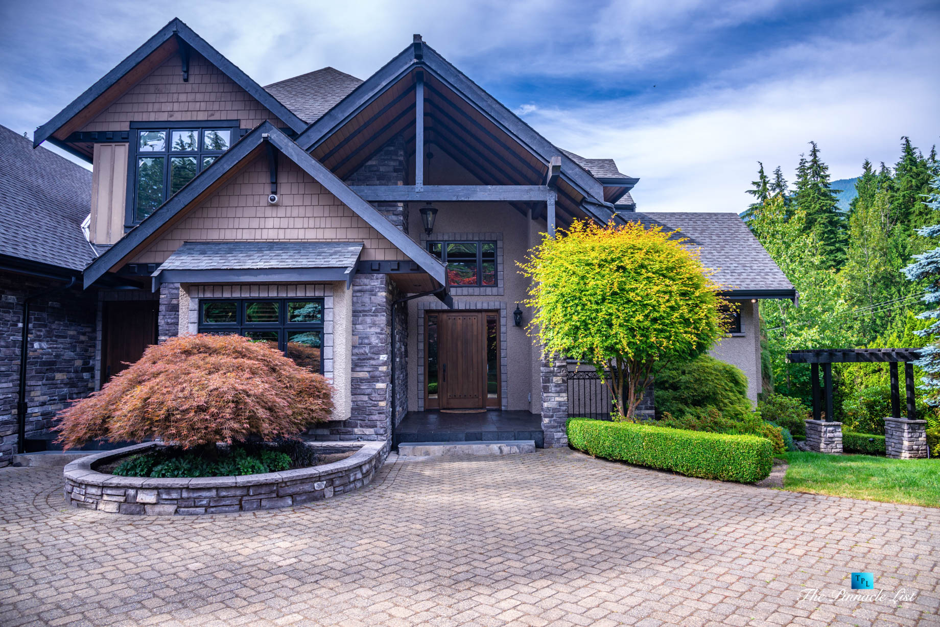 3053 Anmore Creek Way, Anmore, BC, Canada - Front Door - Luxury Real Estate - Greater Vancouver Home