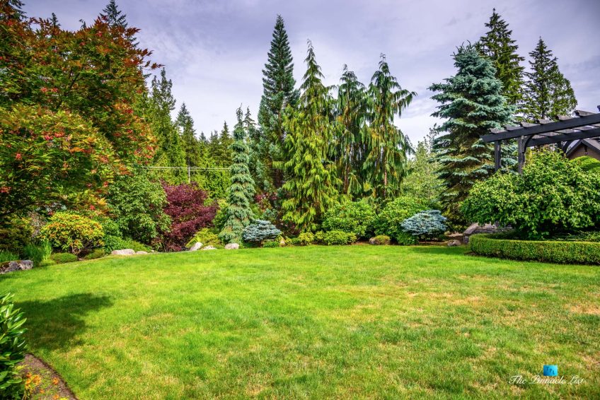 3053 Anmore Creek Way, Anmore, BC, Canada - Backyard Landscaping - Luxury Real Estate - Greater Vancouver Home