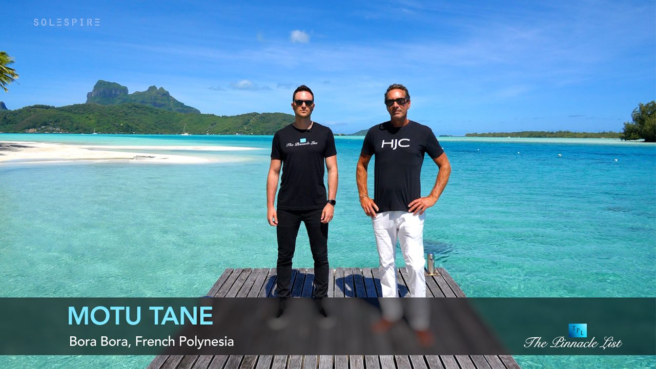 Private Island BORA BORA, French Polynesia - Introducing Motu Tane - Marcus Anthony & Bob Hurwitz - Luxury Real Estate - Video