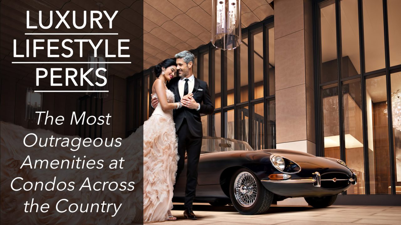 Illustration of Luxury Apartment Perks And Amenities