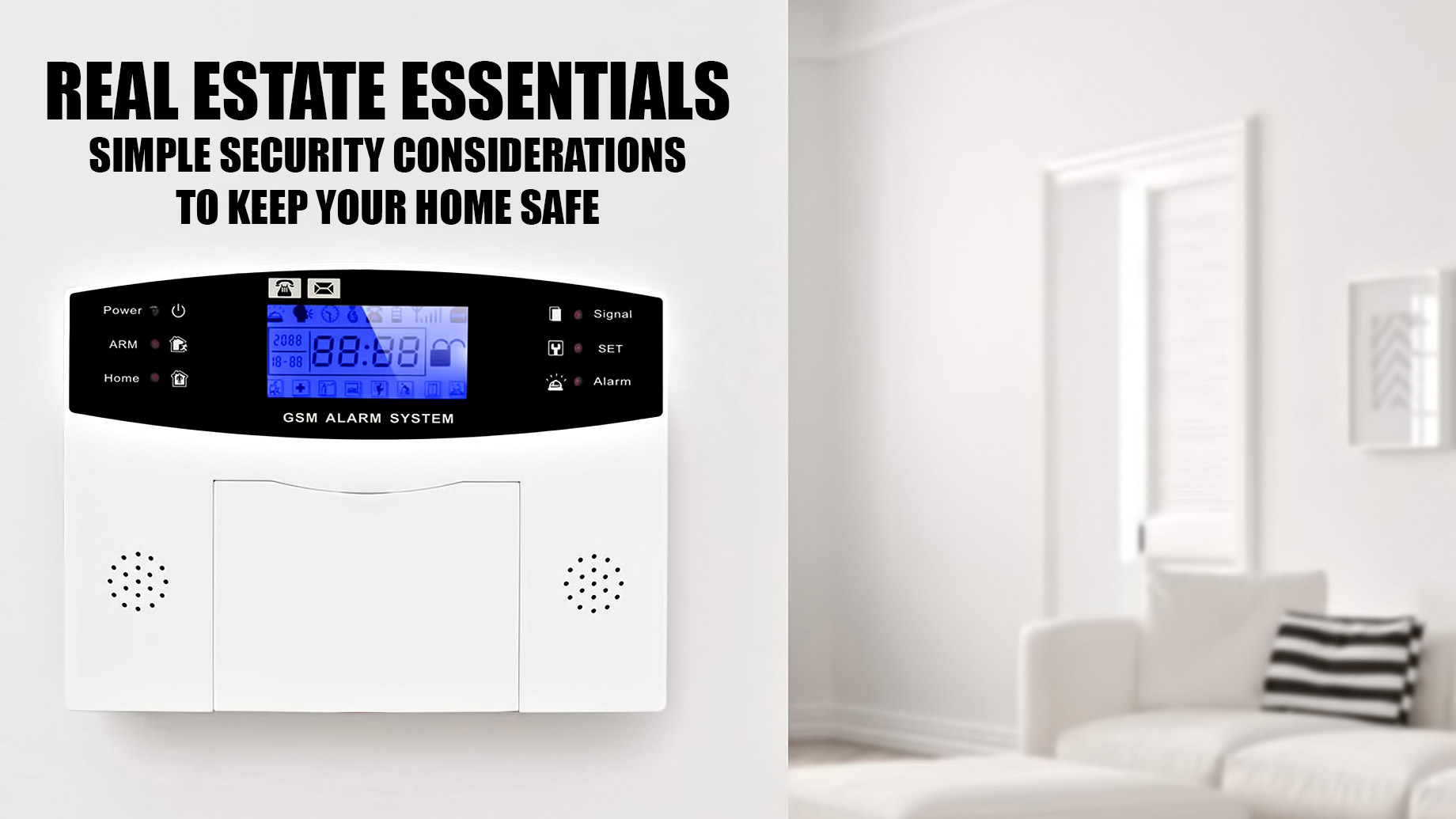 Real Estate Essentials - Simple Security Considerations To Keep Your Home Safe