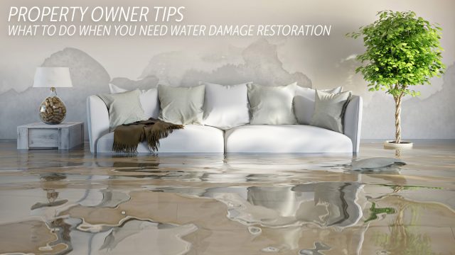 Property Owner Tips - What to Do When You Need Water Damage Restoration
