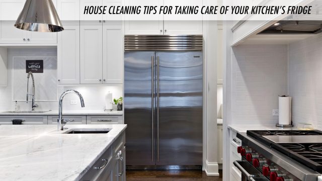 House Cleaning Tips for Taking Care of Your Kitchen’s Fridge