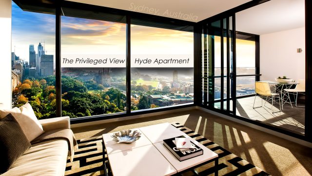 The Privileged View of the Luxury Hyde Apartment Building in Sydney, Australia