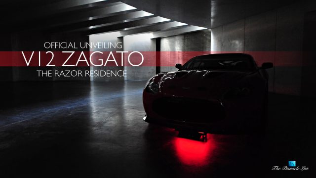Aston Martin Reveals the V12 Zagato Supercar at The Razor Residence