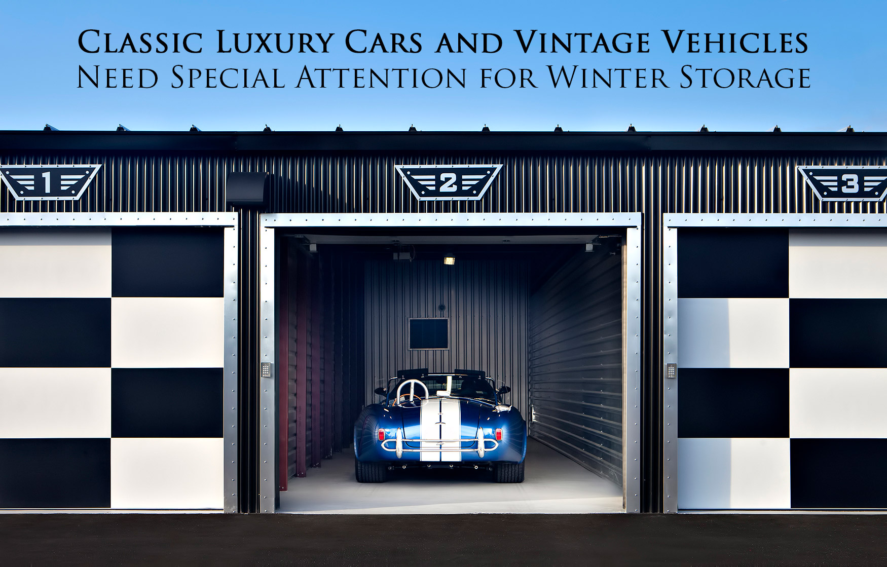 Classic Luxury Cars and Vintage Vehicles Need Special Attention for Winter Storage