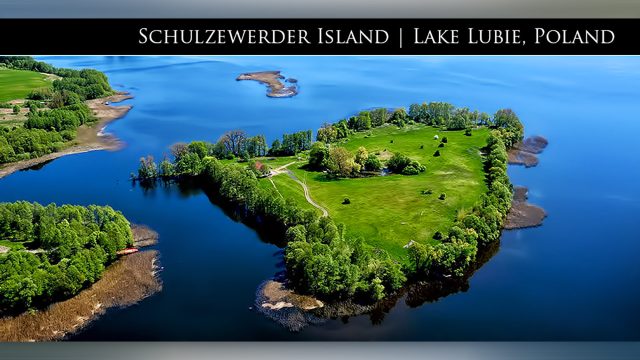 Rare Private Offering of Schulzewerder Island and Country Estate on Lake Lubie in Poland