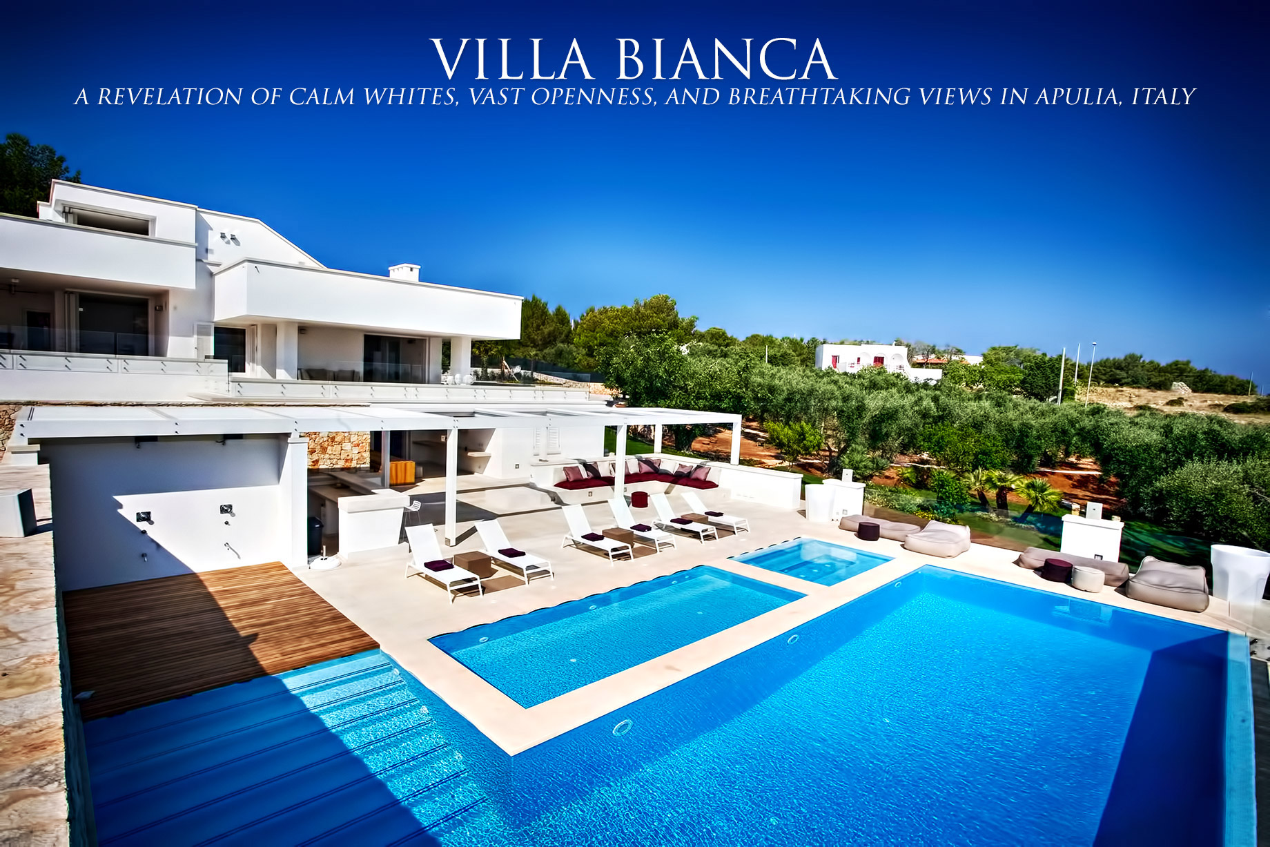 Villa Bianca - A Revelation of Calm Whites, Vast Openness, and Breathtaking Views in Apulia, Italy