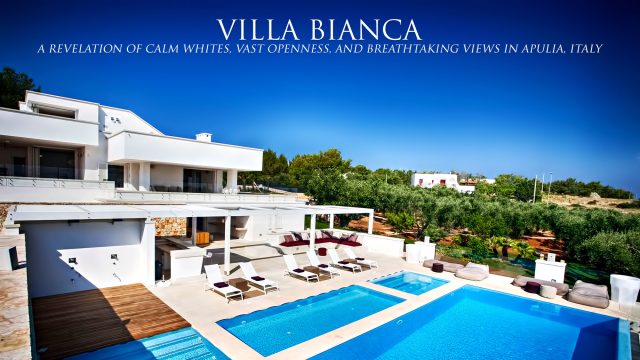 Villa Bianca - A Revelation of Calm Whites, Vast Openness, and Breathtaking Views in Apulia, Italy