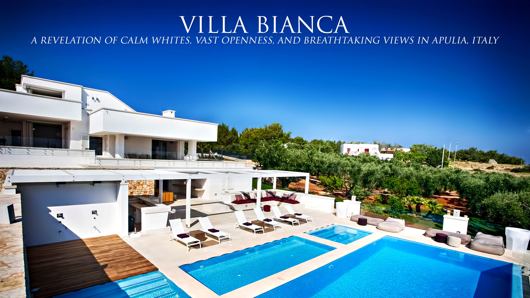 Villa Bianca – A Revelation of Calm Whites, Vast Openness, and Breathtaking Views in Apulia, Italy