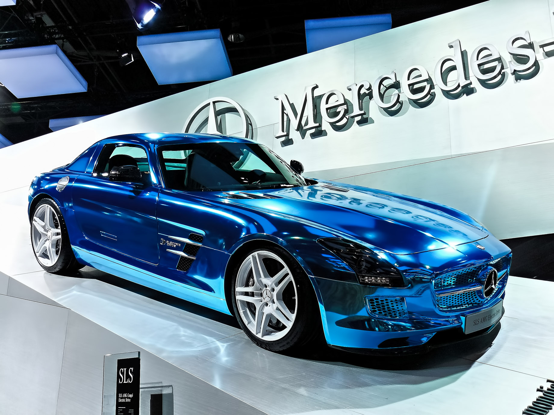 Mercedes-Benz SLS at the 2013 Geneva Motor Show