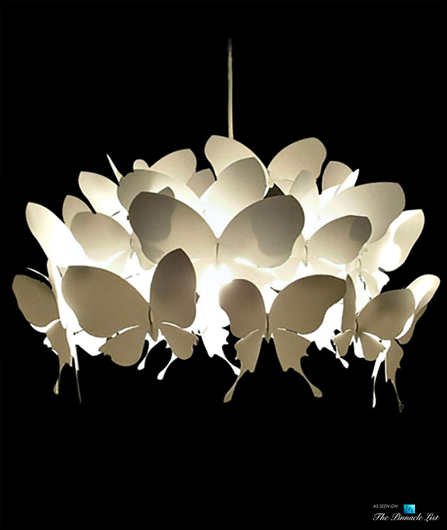 Luxe Lighting - Geek Gone Luxury Chic - Incorporating Insects Into High Fashion Home Décor