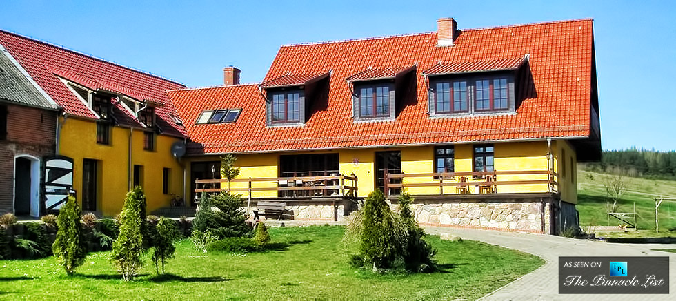 Schulzewerder Island and Country Estate on Lake Lubie in Poland