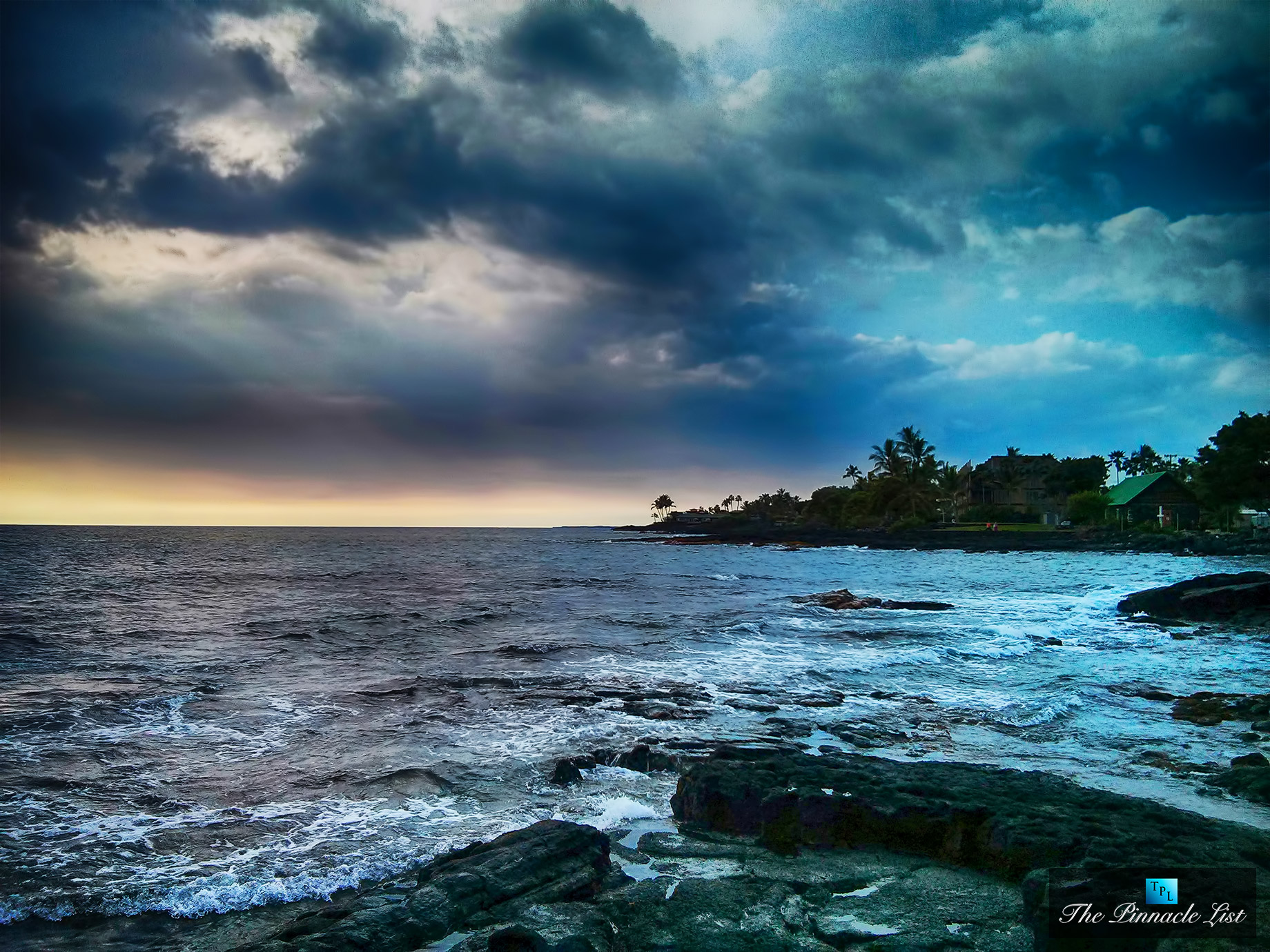 The Dramatic Coastline of Kailua-Kona, Hawaii