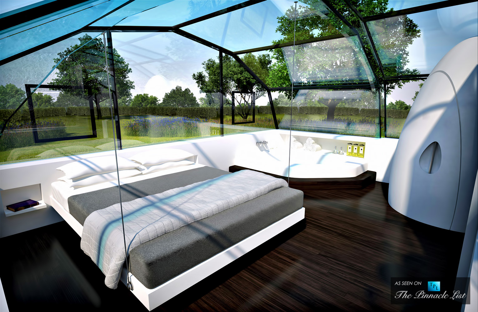 The Photon Space – Imagining an All-Glass Modular Home, Controllable with an iPhone