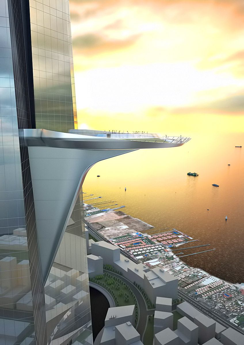 The Next Tallest Building in the World - Kingdom Tower in Jeddah, Saudi Arabia