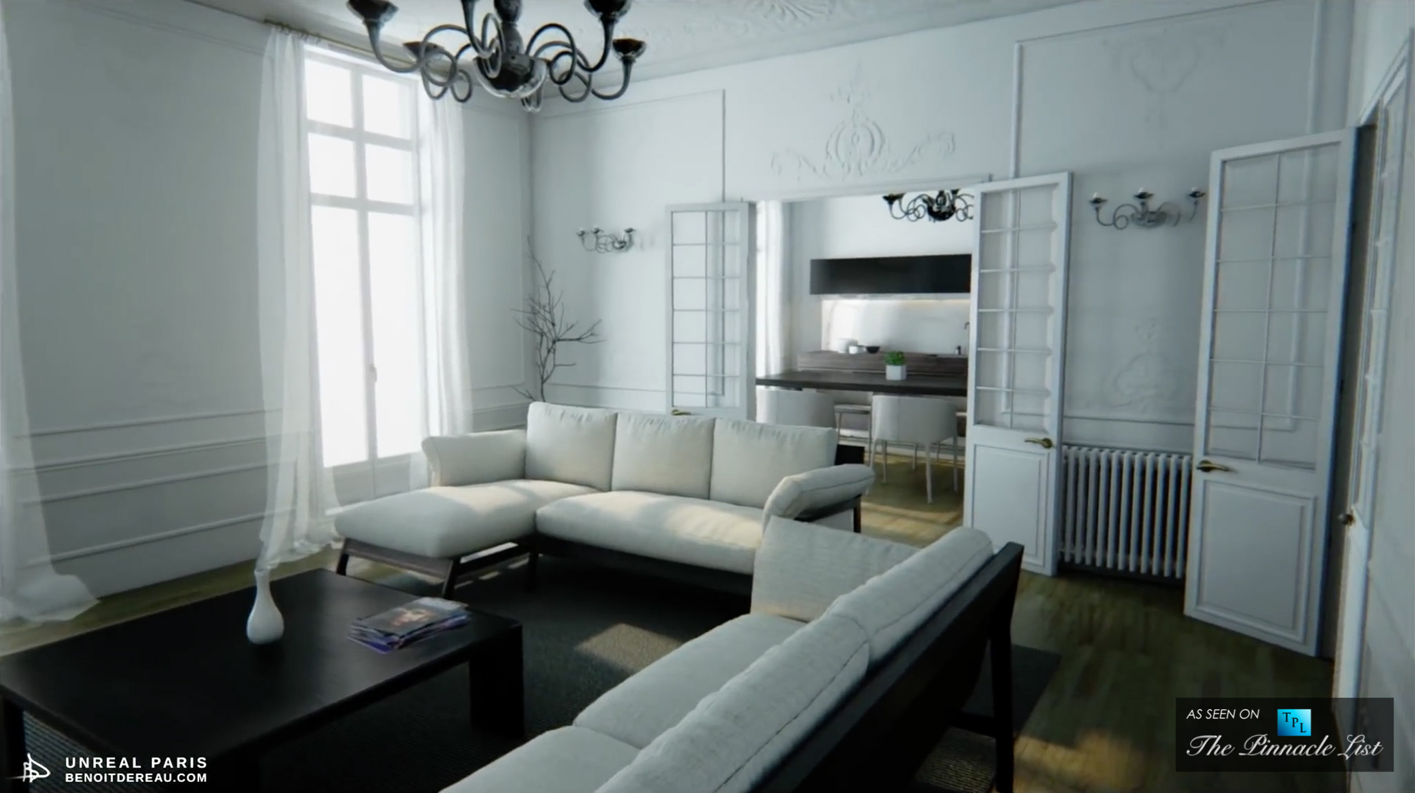 Virtual Reality Paris Apartment - Only Your Imagination Can Live Here