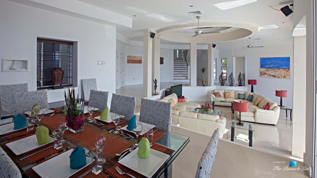 Akasha Luxury Caribbean Villa Cap Estate, St. Lucia Dining and