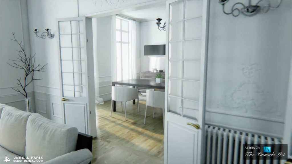 Virtual Reality Paris Apartment - Only Your Imagination Can Live Here