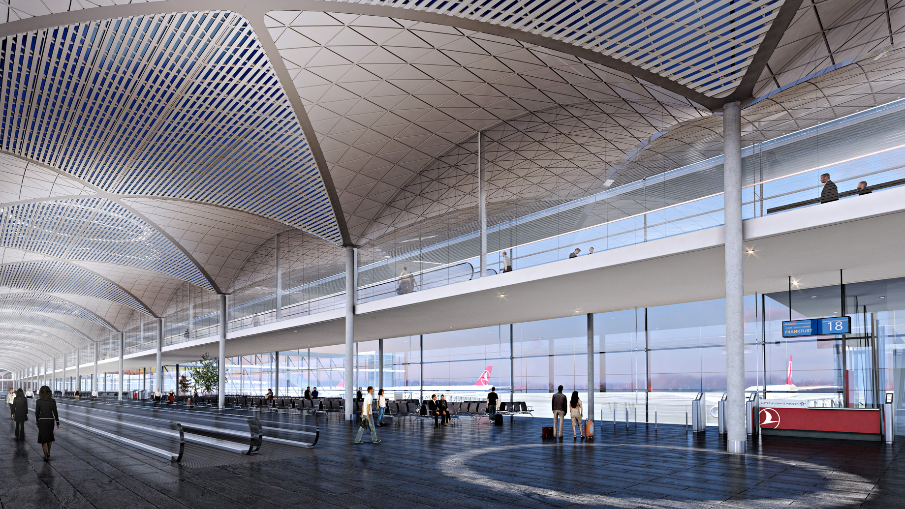 Departures – New International Airport in Istanbul, Turkey will be a Modern Architectural Masterpiece