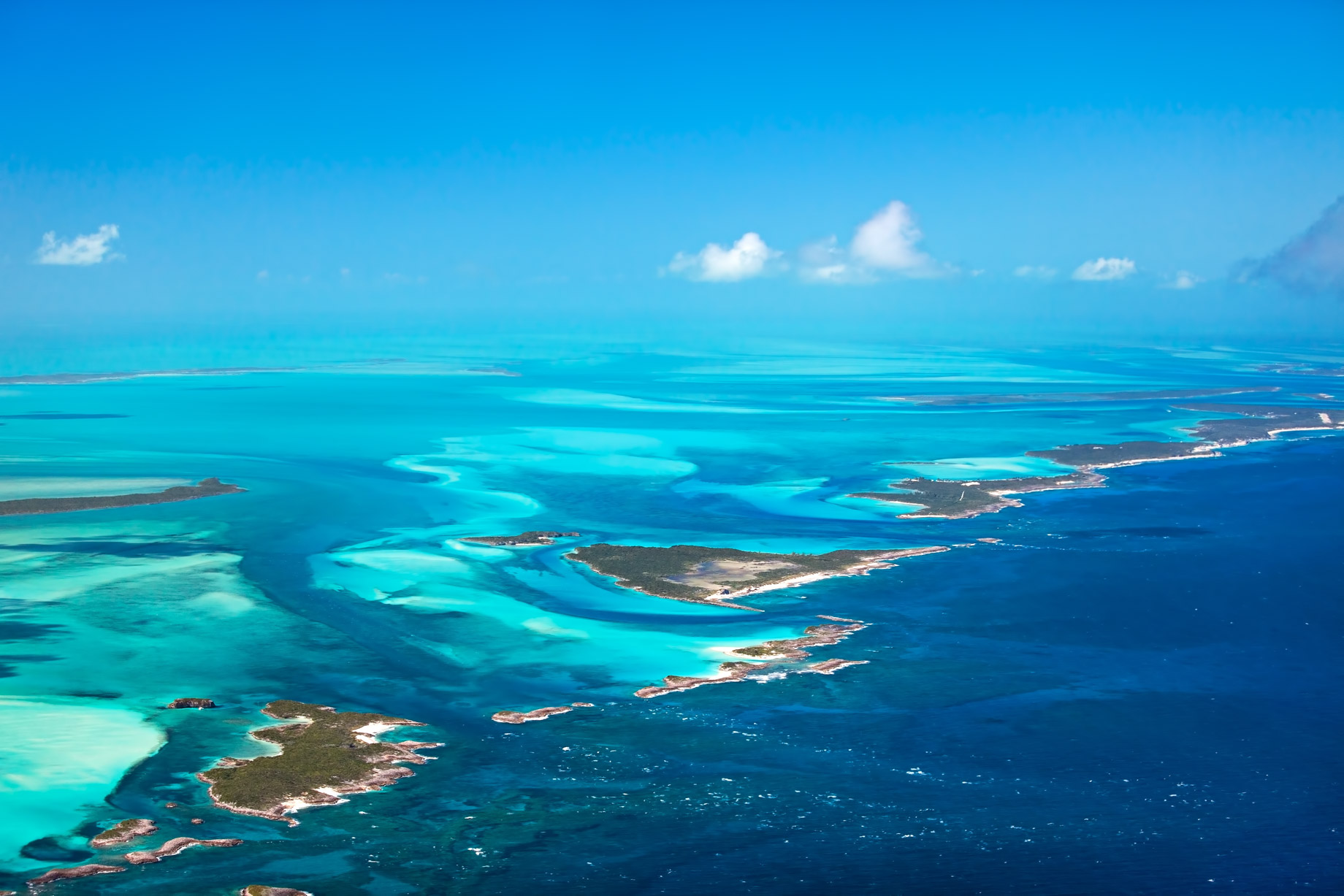 The Islands of the Bahamas - Aerial View