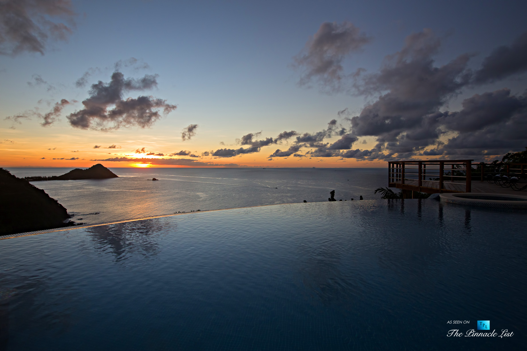 Akasha Luxury Caribbean Villa – Cap Estate, St. Lucia – Infinity Pool Sunset View – Luxury Real Estate – Premier Oceanview Home