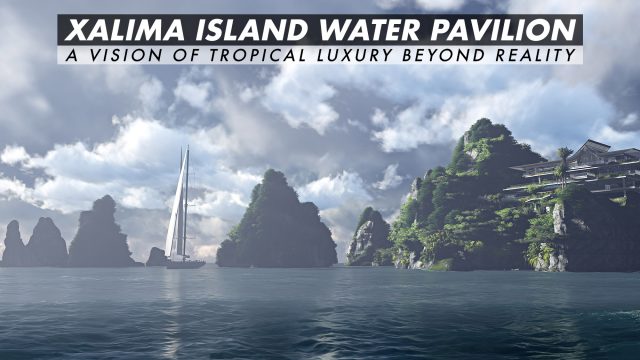 Xalima Island Water Pavilion - A Vision of Tropical Luxury Beyond Reality