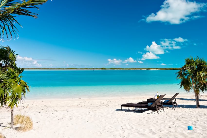 Villa Aquazure - Providenciales, Turks and Caicos Islands - Private White Sand Beach - Luxury Real Estate - Beachfront Home
