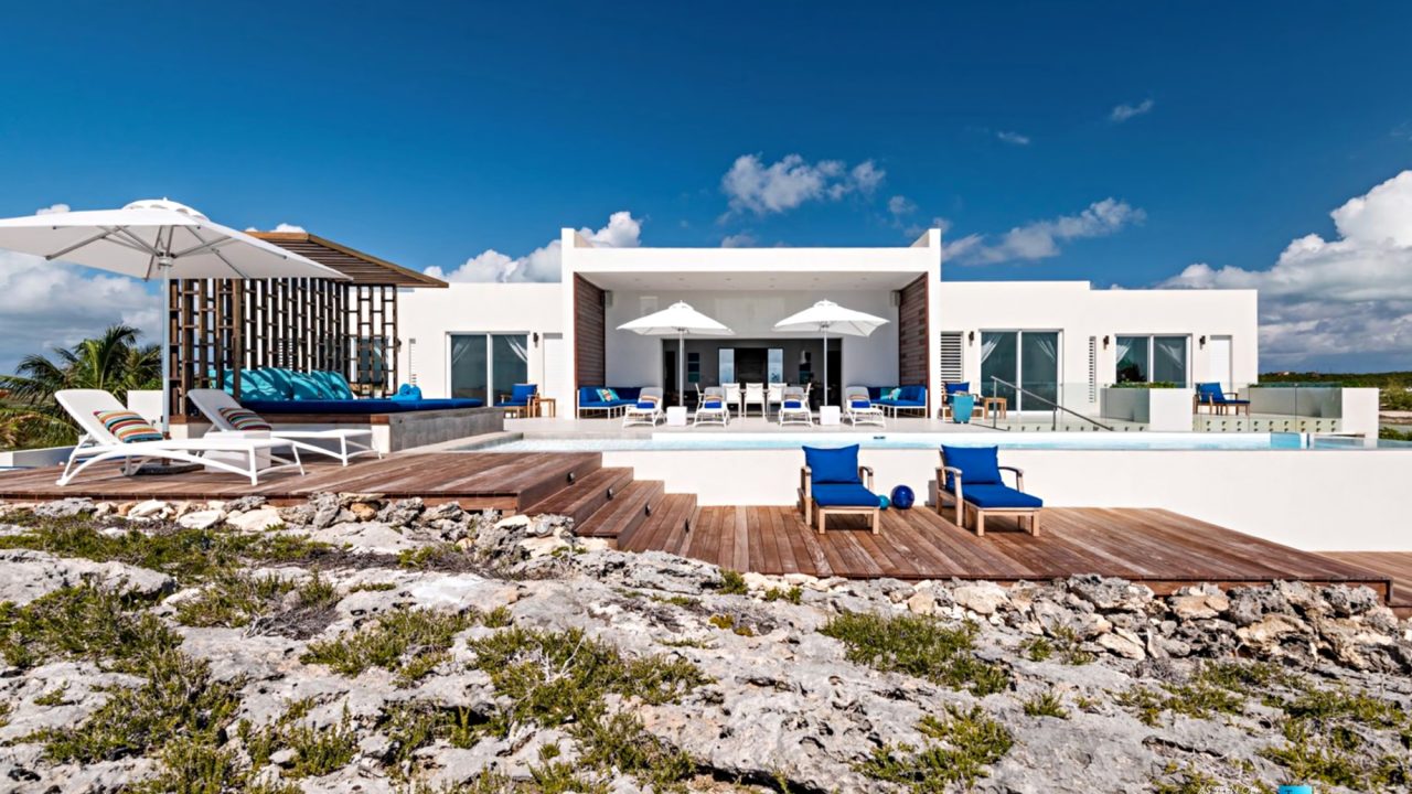 Tip of the Tail Villa - Providenciales, Turks and Caicos Islands - Caribbean Oceanfront House - Luxury Real Estate - South Shore Peninsula Home