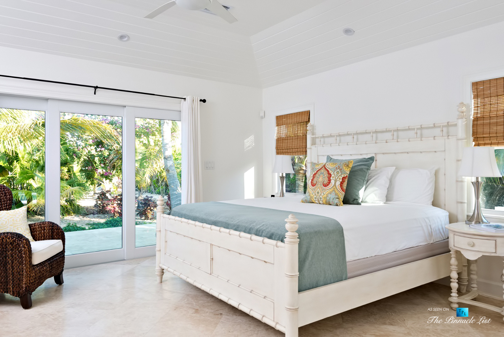 Villa Aquazure – Providenciales, Turks and Caicos Islands – Bedroom – Luxury Real Estate – Beachfront Home